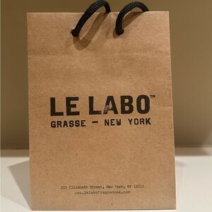LE LABO gift bag